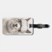 Alpaca Bagagelabel Llama Bag ID (Achterkant horizontaal)