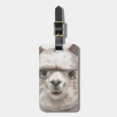 Alpaca Bagagelabel Llama Bag ID (Voorkant verticaal)
