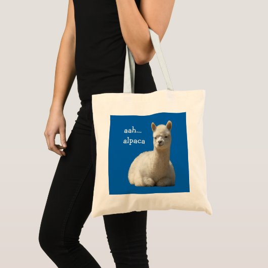 Alpaca Bags aah alpaca Tote Bag (Voorkant (product))