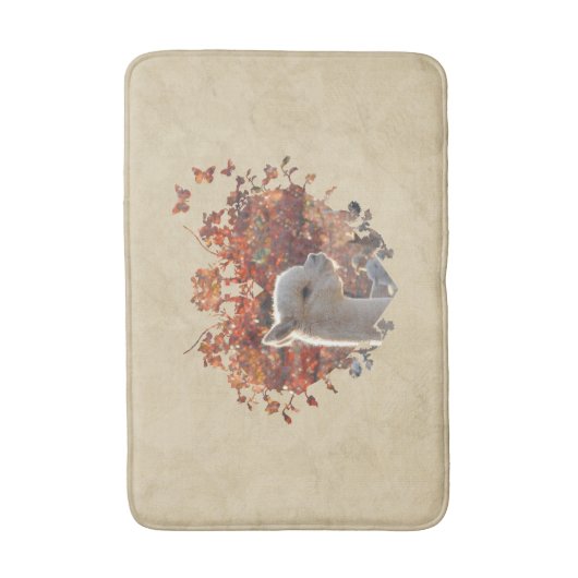 Alpaca Bath Mat (Voorkant Verticaal)