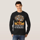 Alpaca  Bereid je voor op de Alpacalypse T-shirt (Voorkant volledig)