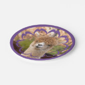 Alpaca Birthday Bord 7-inch papier (Gekanteld)