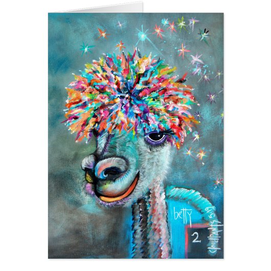 Alpaca - Bossy Betty 2 met verhaalkaart (Voorkant)