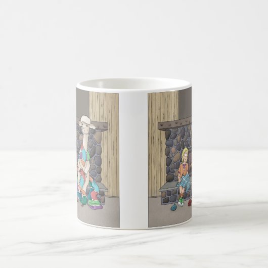 Alpaca breien koffiemok (Center)