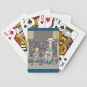 Alpaca breien pokerkaarten (Achterkant)