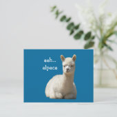 Alpaca-Briefkaarten Briefkaart (Staand voorkant)