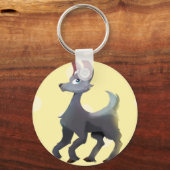 Alpaca Bunny - Ultimate Gray/Illuminating Sleutelhanger (Voorkant)
