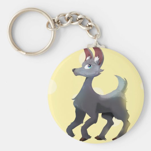 Alpaca Bunny - Ultimate Gray/Illuminating Sleutelhanger (Voorkant)