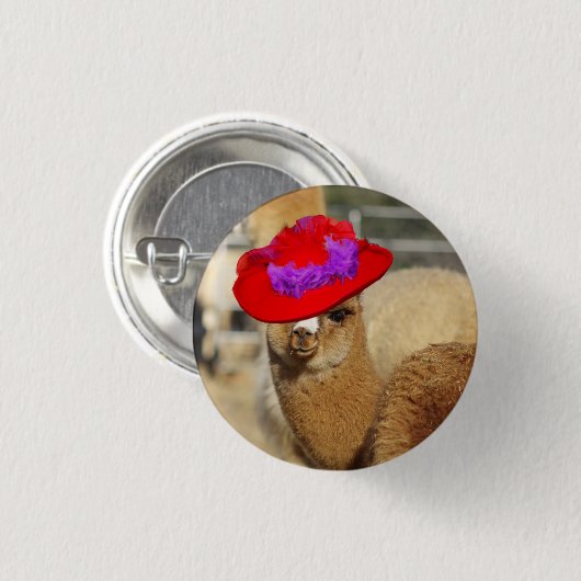 Alpaca Button (Voorkant /achterkant)