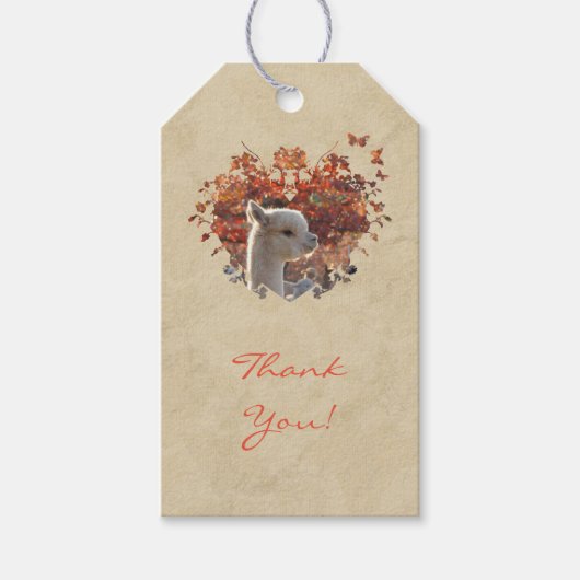 Alpaca Cadeau Labels Cadeaulabel (Voorkant)