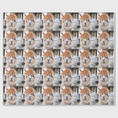 Alpaca Cadeaupapier (Vlak)