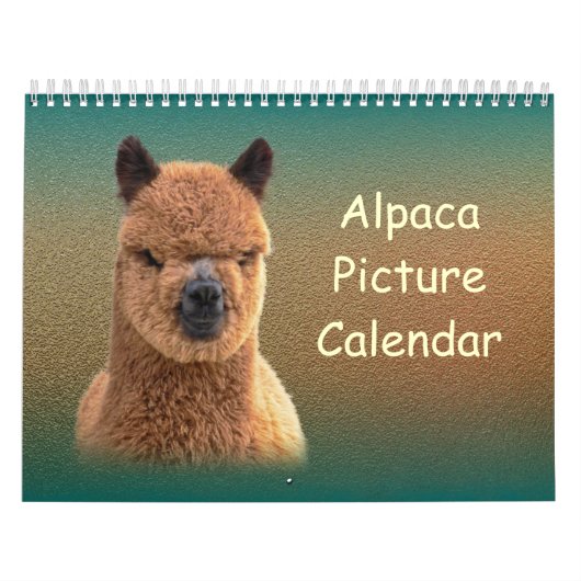 Alpaca Calendar 2023 Kalender (Hoes)