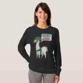 Alpaca Climbing Mountain Climber And Alpaca Fan T-shirt (Voorkant volledig)