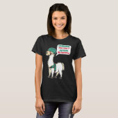 Alpaca Climbing Mountain Climber And Alpaca Fan T-shirt (Voorkant volledig)