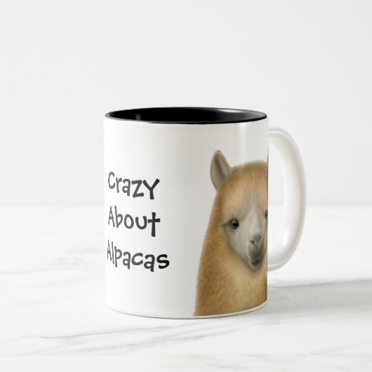 Alpaca Crazy Mok (Voorkant rechts)