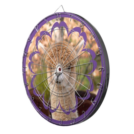 Alpaca Dartboard Dartbord (Voorkant Rechts)
