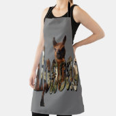 Alpaca de Afbeeldingen van de Naam, het Volledige  Schort (Insitu)