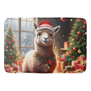 Alpaca de Cadeaus: een kerstverhaal Badmat