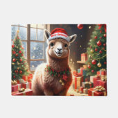 Alpaca de Cadeaus: een kerstverhaal Deurmat (Voorkant)