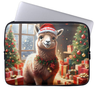 Alpaca de Cadeaus: een kerstverhaal Laptop Sleeve