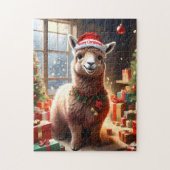 Alpaca de Cadeaus: een kerstverhaal Legpuzzel (Verticaal)