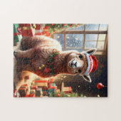"Alpaca de Presents: een kerstverhaal" Legpuzzel (Horizontaal)