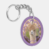 Alpaca Dierlijke Sleutelhangers (Voorkant Links)