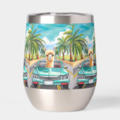 Alpaca Driving (Achterkant)