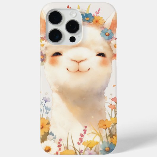 Alpaca, een weide van vreugde Case-Mate iPhone case (Achterkant)