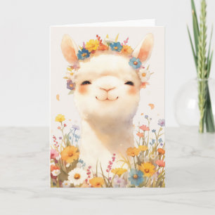 Alpaca Een Weiland van Geluk Kaart