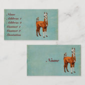 ALPACA- EN OWL-Visitekaartje Visitekaartje (Voorkant / Achterkant)