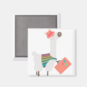Alpaca en Suitcase Magneet (Voorkant / Achterkant)