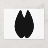 Alpaca Footprint Briefkaart (Voorkant)