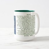 Alpaca Friend-Petunia met mok van verhalen (Voorkant rechts)