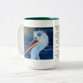 Alpaca Friend-Petunia met mok van verhalen (Voorkant links)