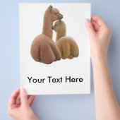 Alpaca Friends Flyer (Hand)