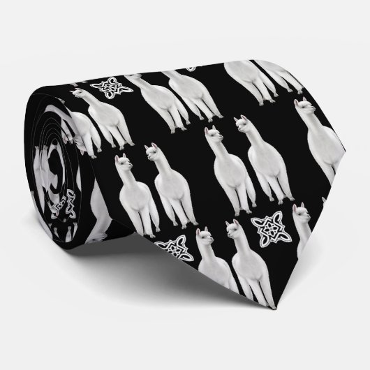 Alpaca Friends Stropdas (Opgerold)