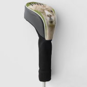 ALPACA FUNNY AANGEPASTE GOLF DRIVER HOES GOLFHEADCOVER (Schuin)