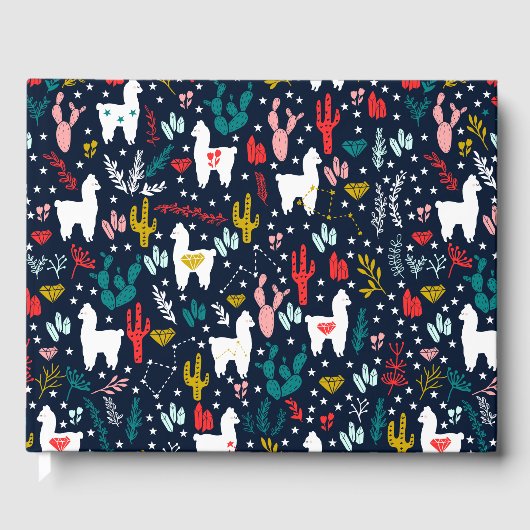 Alpaca gastenboek (Voorkant)