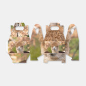 Alpaca geschenkdoos bedankdoosjes (Uitgevouwen)