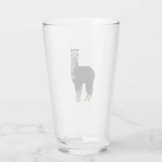 Alpaca Glas (Achterkant)