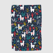 Alpaca Golf Towel Golfhanddoek (Voorkant)