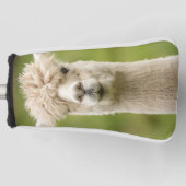 ALPACA GRAPPIG GOLFHOOFD PUTTER HOESJE GOLFHEADCOVER (Voorkant)