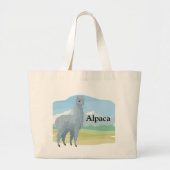 Alpaca Grote Tote Bag (Voorkant)