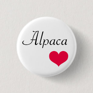 Alpaca-hart Ronde Button 3,2 Cm