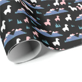 Alpaca Heaven Place Cadeaupapier (Rol Hoek)