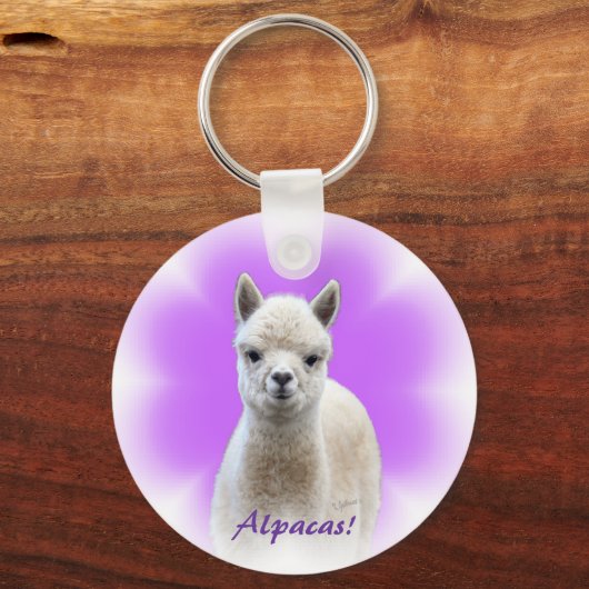 Alpaca Hope Sleutelhanger (Voorkant)