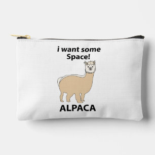 Alpaca Ik wil wat ruimte Grappige Alpaca Etui
