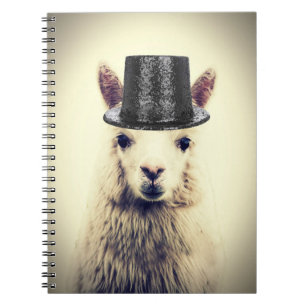 Alpaca in een slokdarm notitieboek