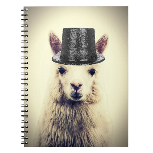 Alpaca in een slokdarm notitieboek (Voorkant)